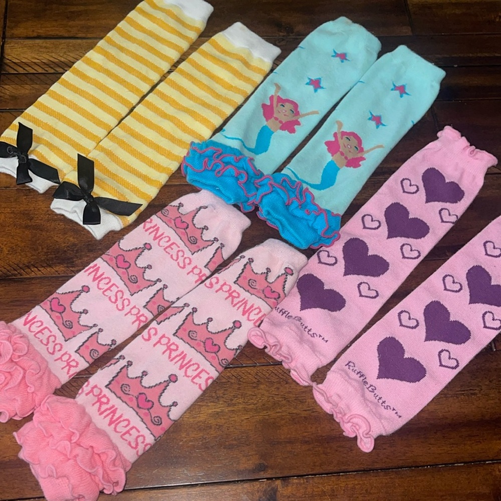 Ruffle Butts and other Leg Warmers 4 pair